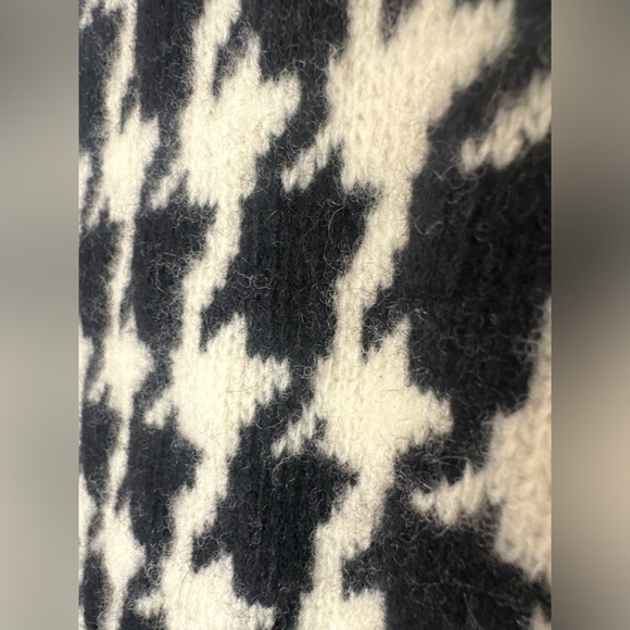 Vintage Newton Trading Company houndstooth Zip-Up sweater 2X - Picture 2 of 5
